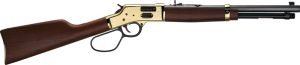 HENRY BIG BOY BRASS 357/38SP - SIDE GATE 16.5" OCTAGON WALNUT