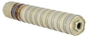 Q SUPPRESSOR ERECT9R 9MM ALUM SS 8.7 CLEAR
