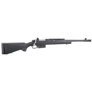 RUG SCOUT RIFLE 350LEG 16.5 TB AS BLK SYN 5RD