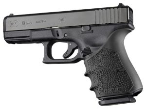 Hogue HandAll Beavertail Grip Sleeve Glock 19 23 32 38 Gen 1-2-5 Black