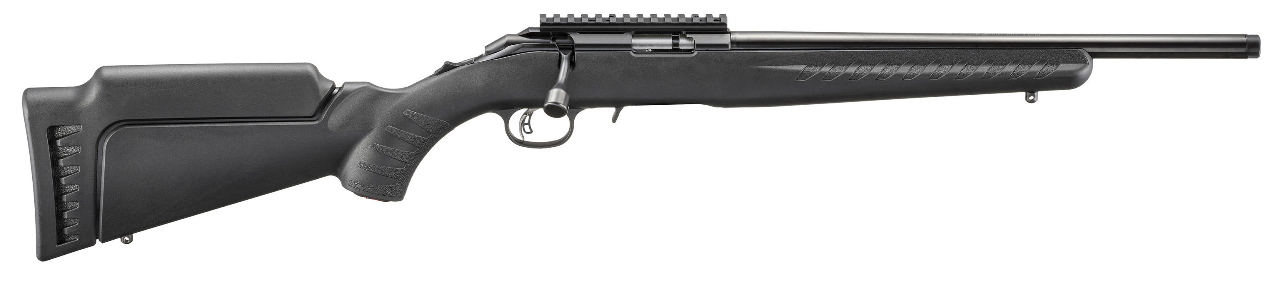 RUG AMERICAN 22LR 16.1 BLK SYN 10RD THREADED